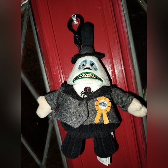 Disney Tim Burton's "The Nightmare Before Christmas" Swivel 2 Headed Mayor Clip - Picture 5 of 16